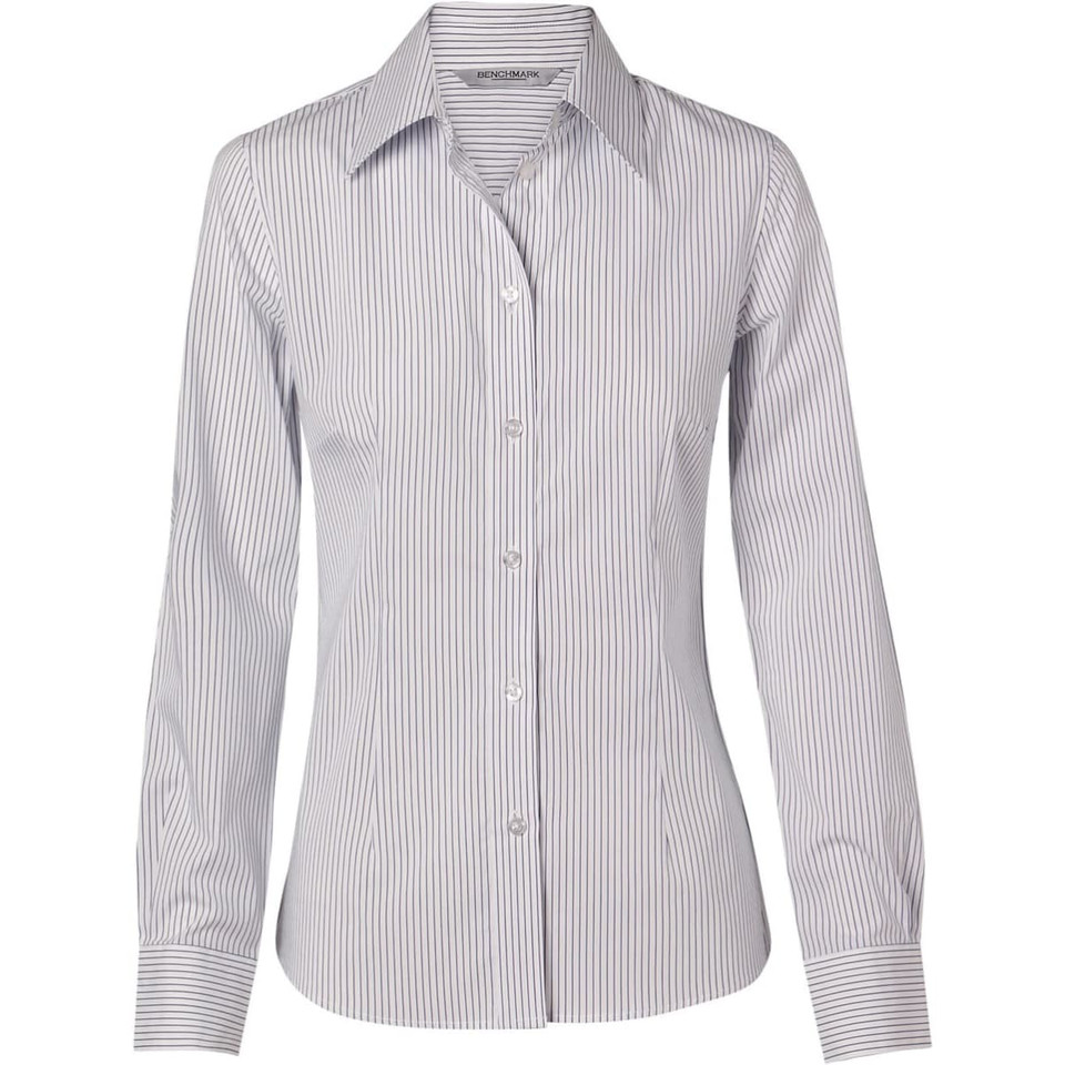 Women's Ticking Stripe L/S Shirt
