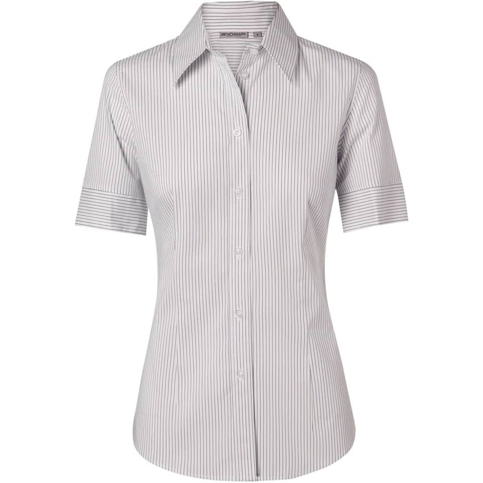 Women's Ticking Stripe S/S Shirt