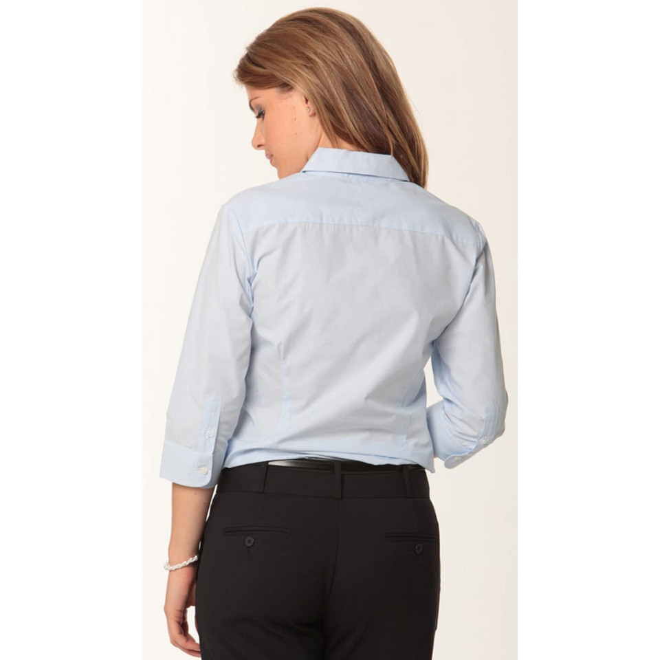 Women's Fine Stripe 3/4 Sleeve Shirt