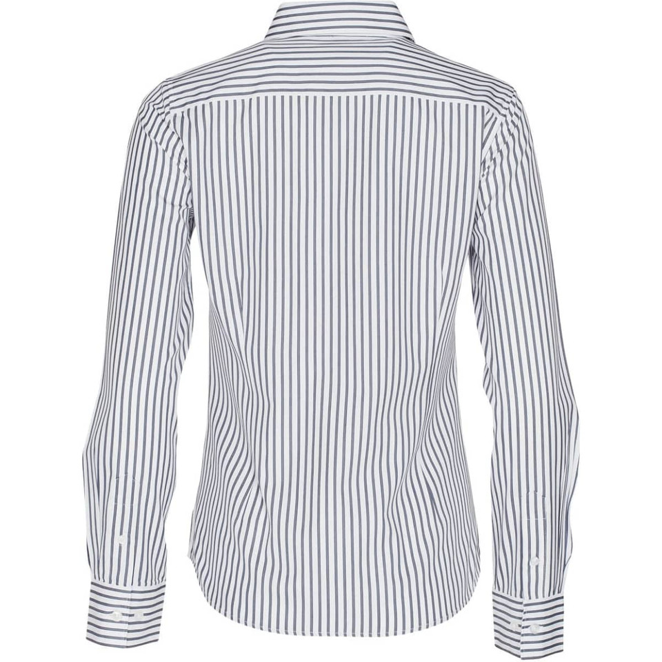 Women's Sateen Stripe L/S Shirt