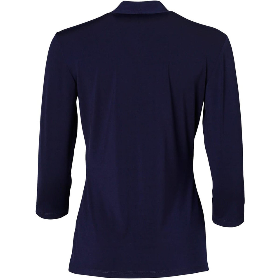 Ladies' Mid Sleeve Shawline Knit Top