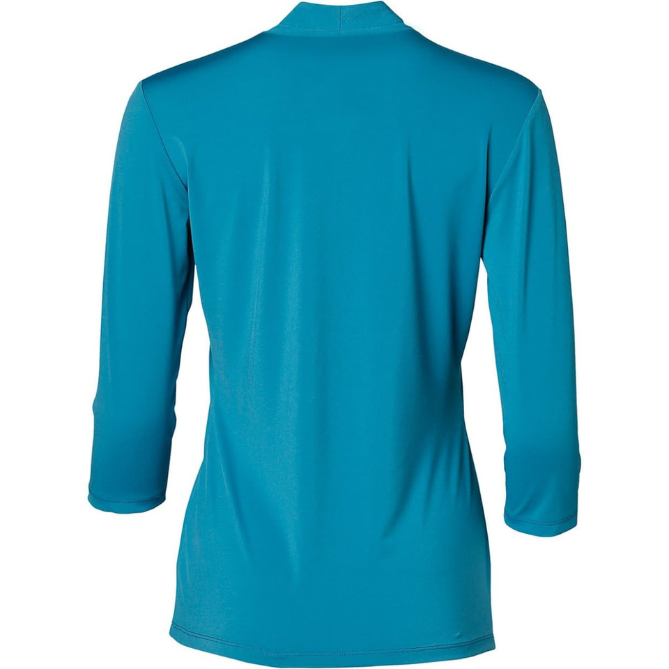 Ladies' Mid Sleeve Shawline Knit Top