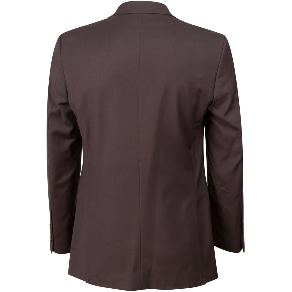 Men's Two Buttons Jacket in Wool Stretch