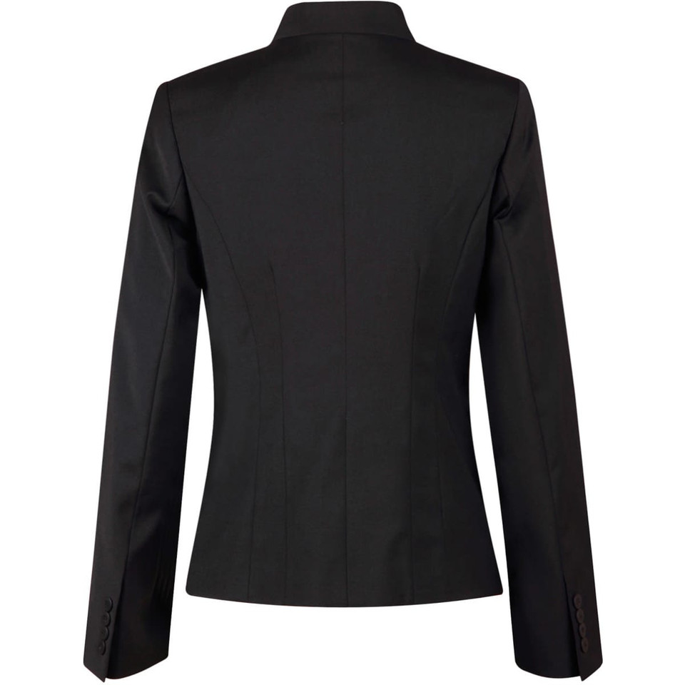 Ladies' Wool Blend Stretch Reverse Lapel Jacket