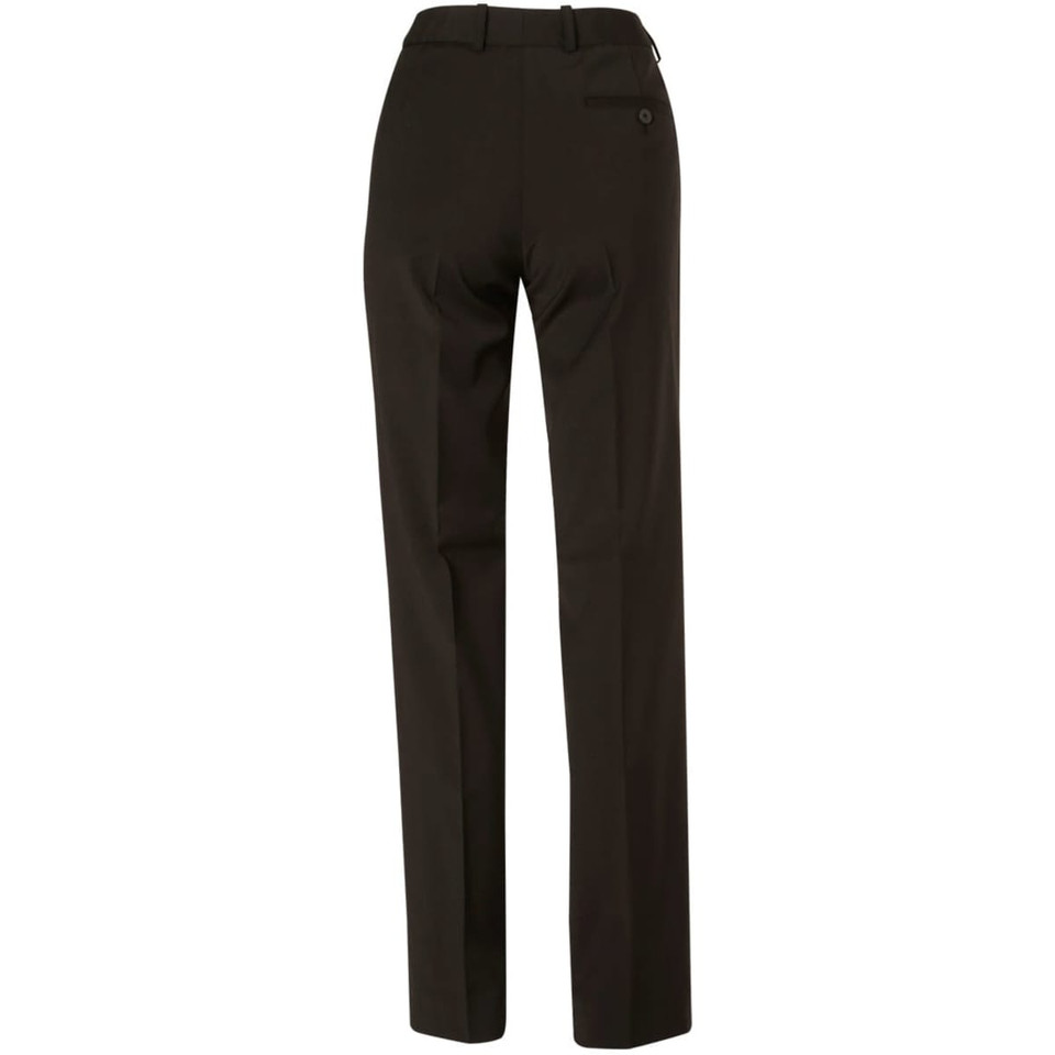 Women's Slim Leg Flexi Waist Pants in Wool Stretch