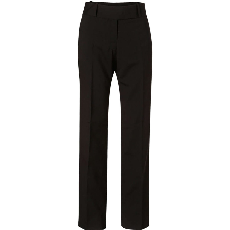 Women's Low Rise Pants in Wool Stretch