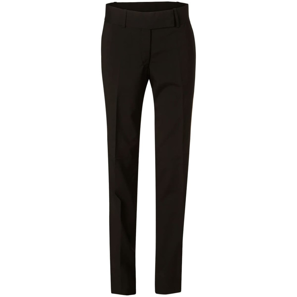 Women's Low Rise Pants in Wool Stretch