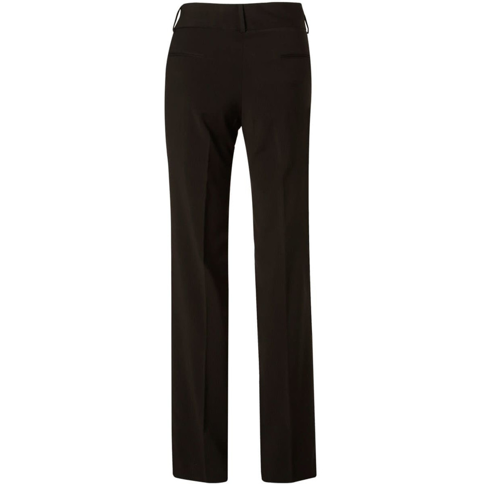 Women's Low Rise Pants in Poly/Viscose Stretch Stripe