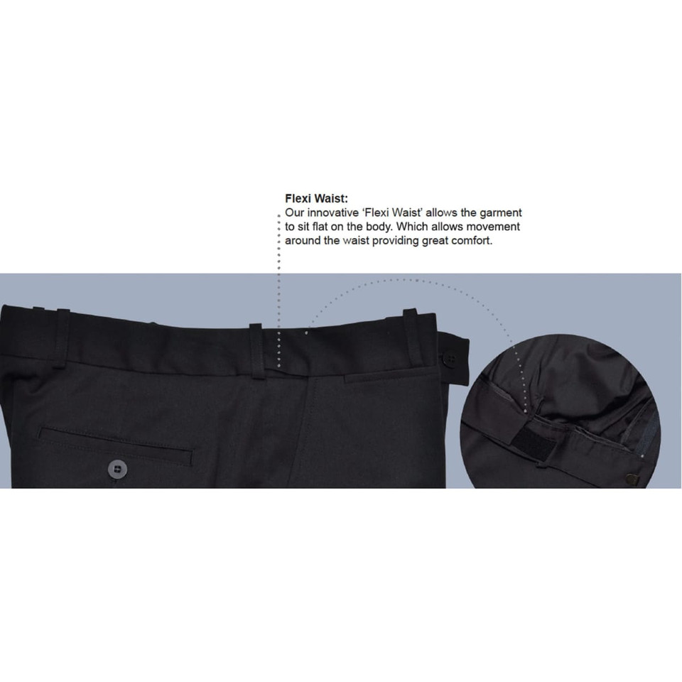 Women's Knee Length Flexi Waist Shorts in Poly/Viscose Stretch