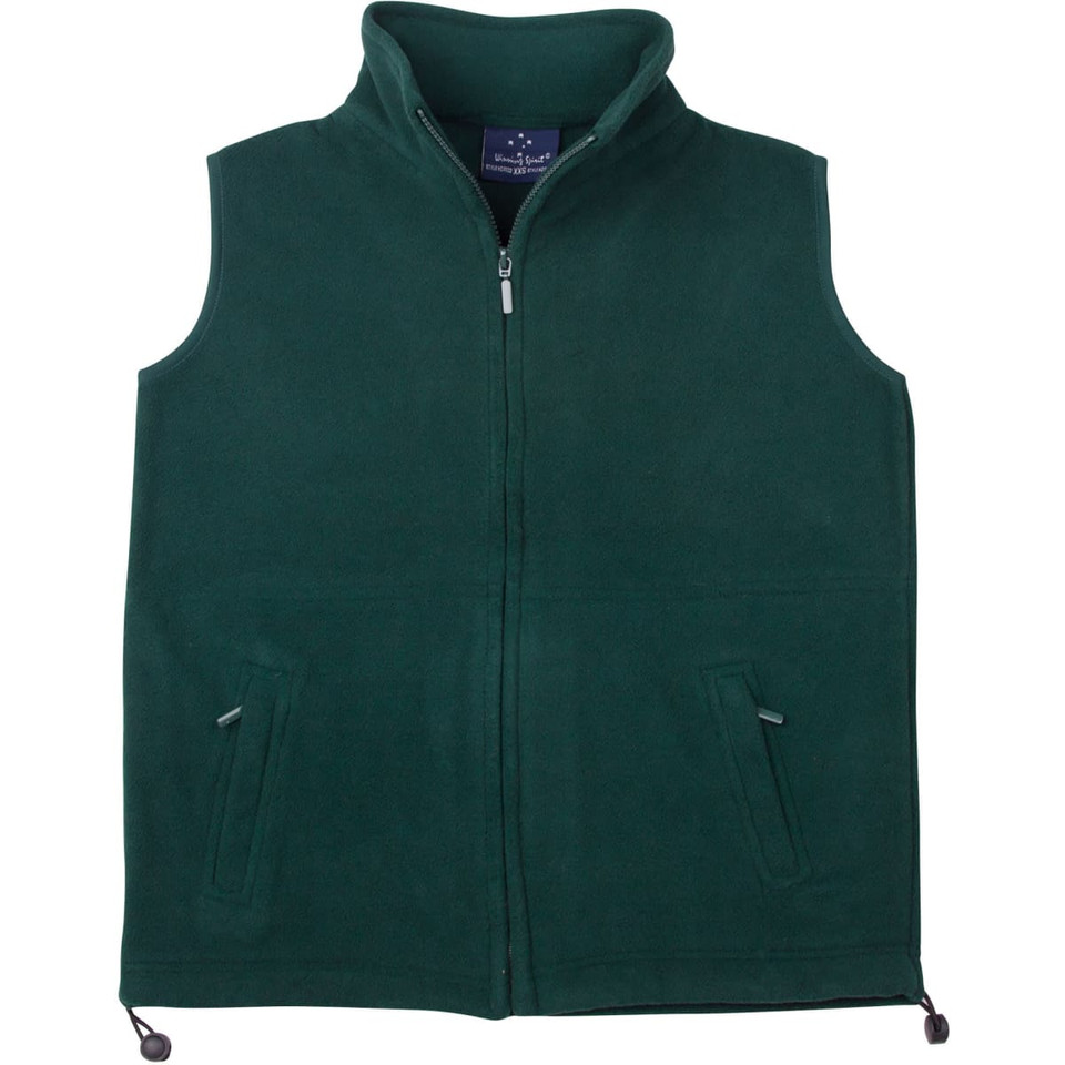 Unisex Polar Fleece Vest.