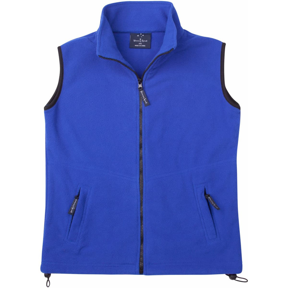 Unisex Polar Fleece Vest.