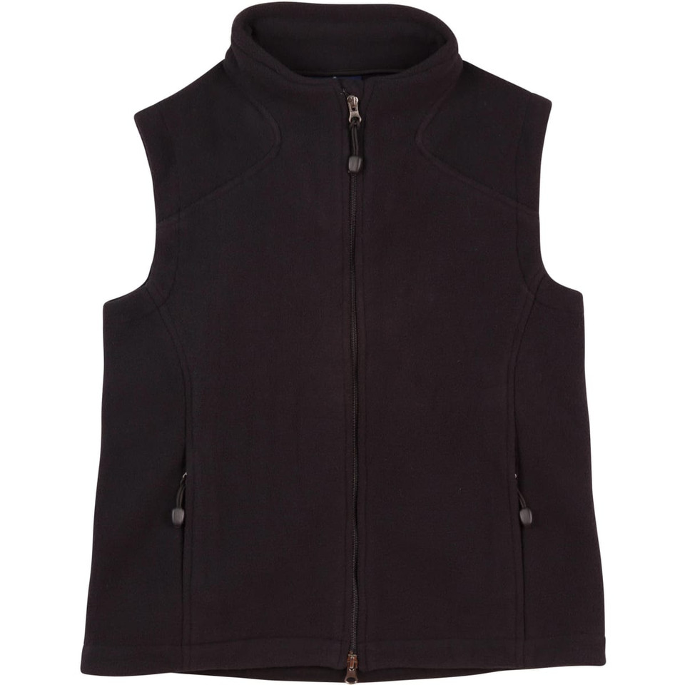Ladies' bonded polar fleece vest