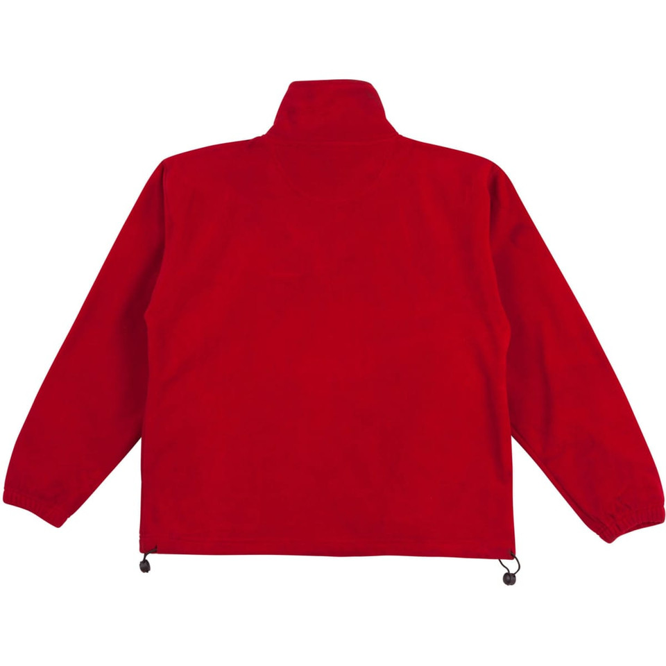 Kids' half zip polar fleecy pullover
