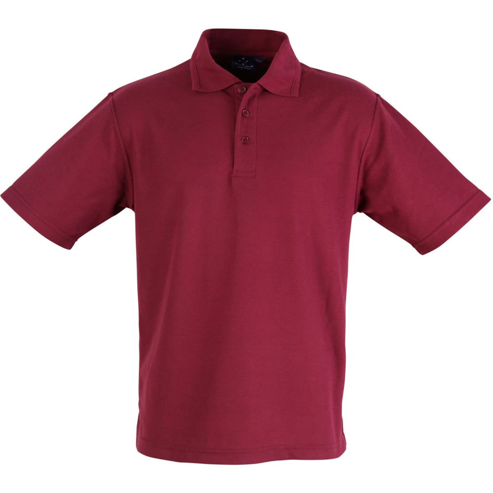 Unisex poly/cotton pique S/L
