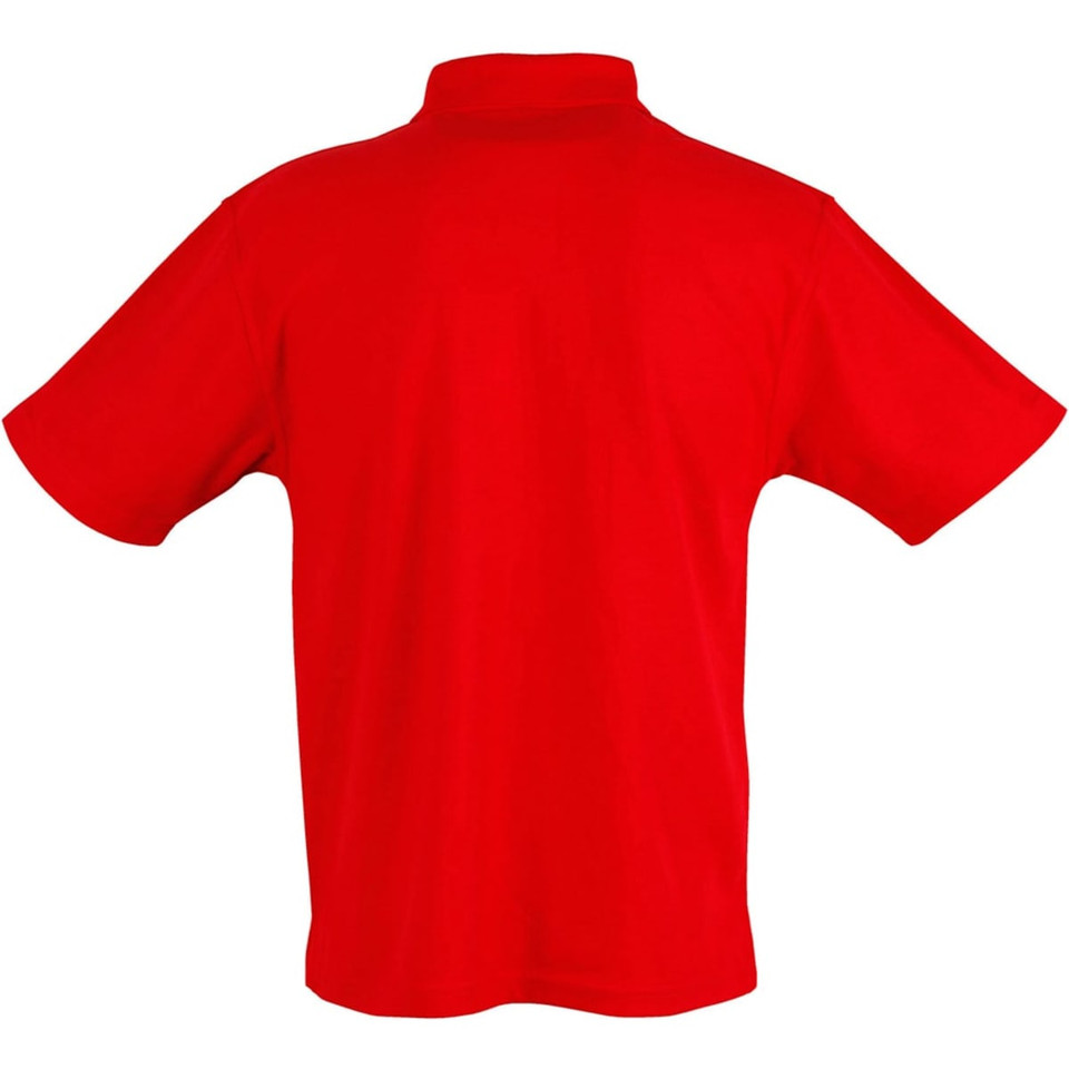 Unisex poly/cotton pique S/L