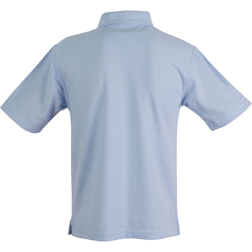 Unisex poly/cotton pique S/L