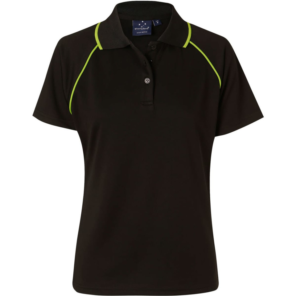 ladies cooldry raglan S/S polo