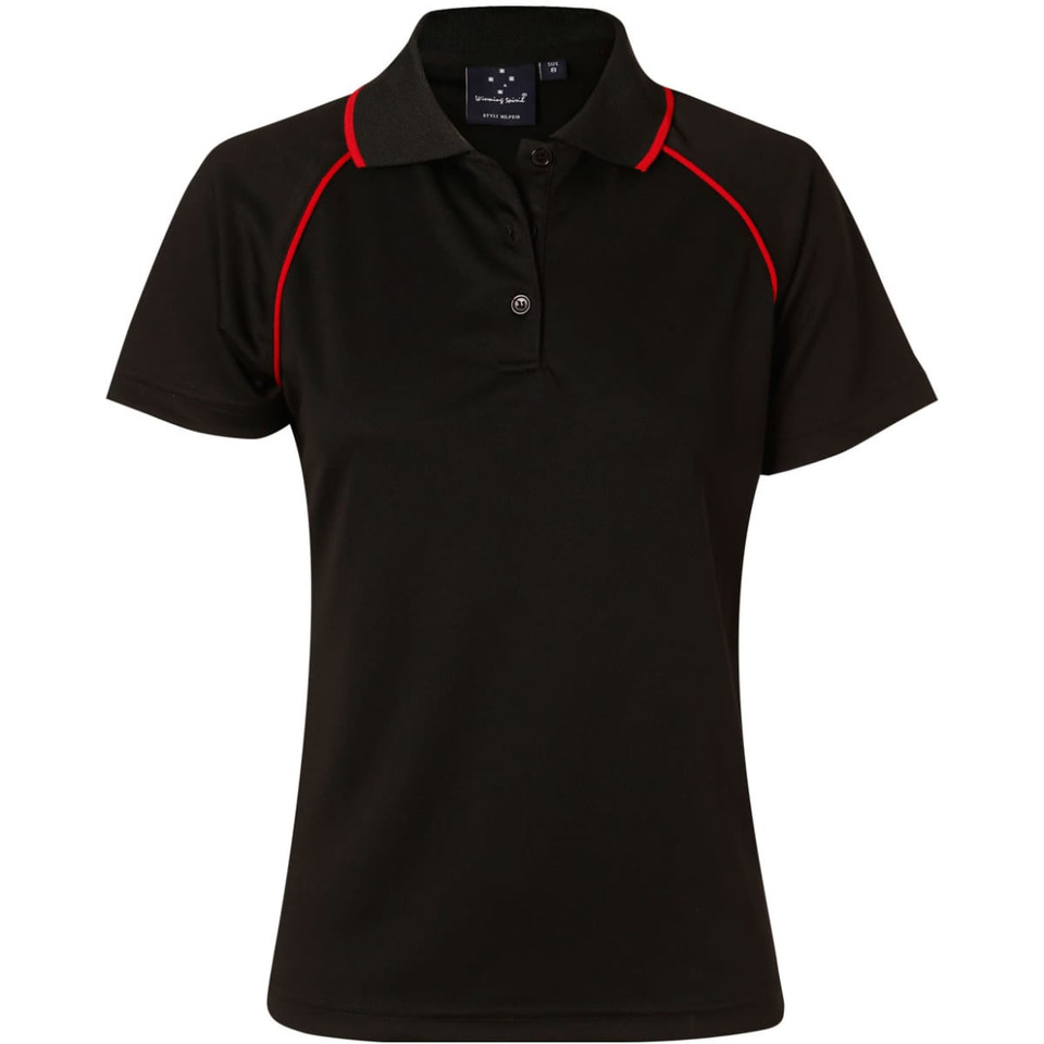 ladies cooldry raglan S/S polo