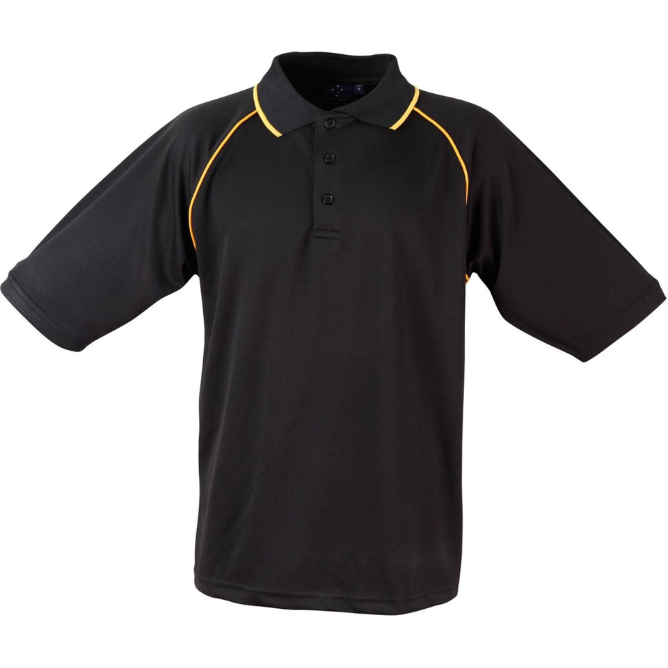 mens cooldry raglan S/S polo