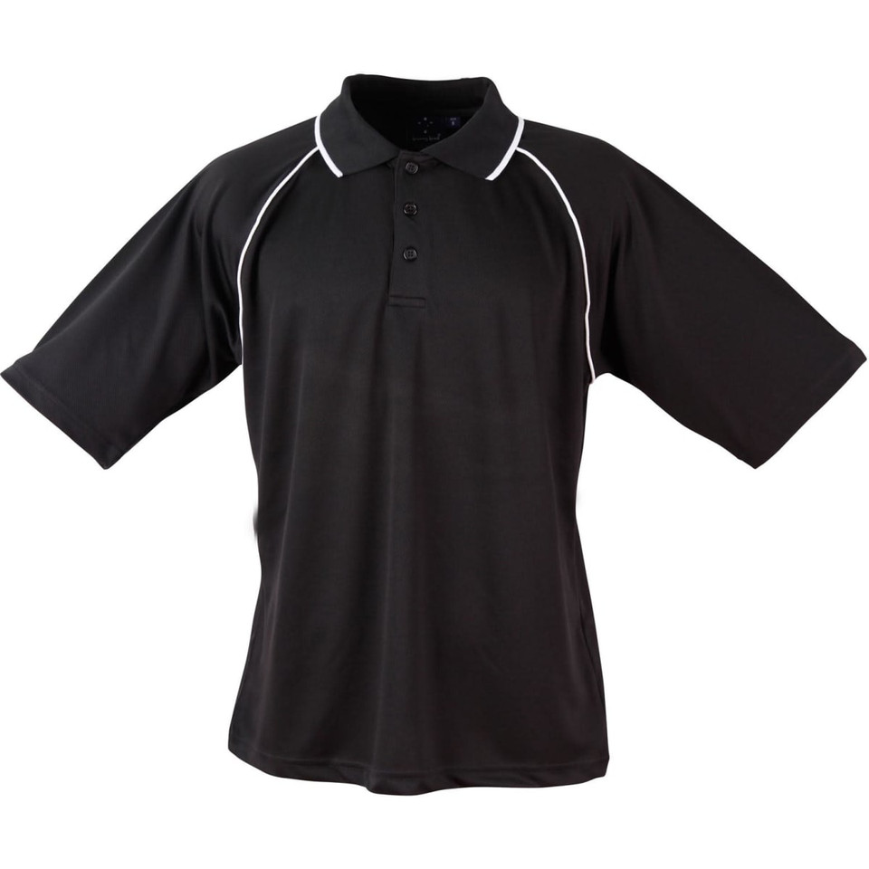 mens cooldry raglan S/S polo