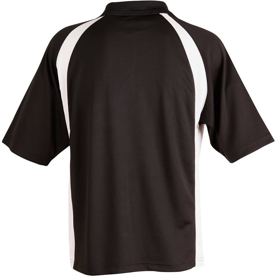 Men's CoolDry Micro-mesh Contrast Colour Polo