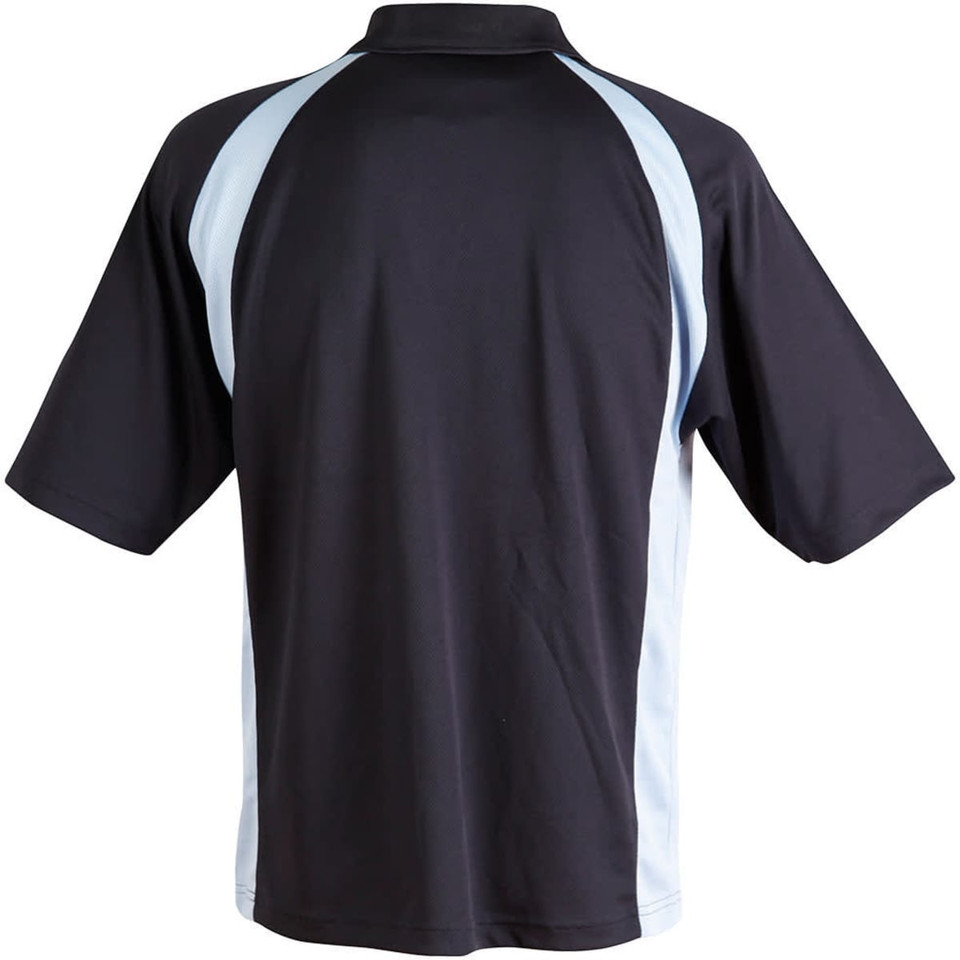 Men's CoolDry Micro-mesh Contrast Colour Polo