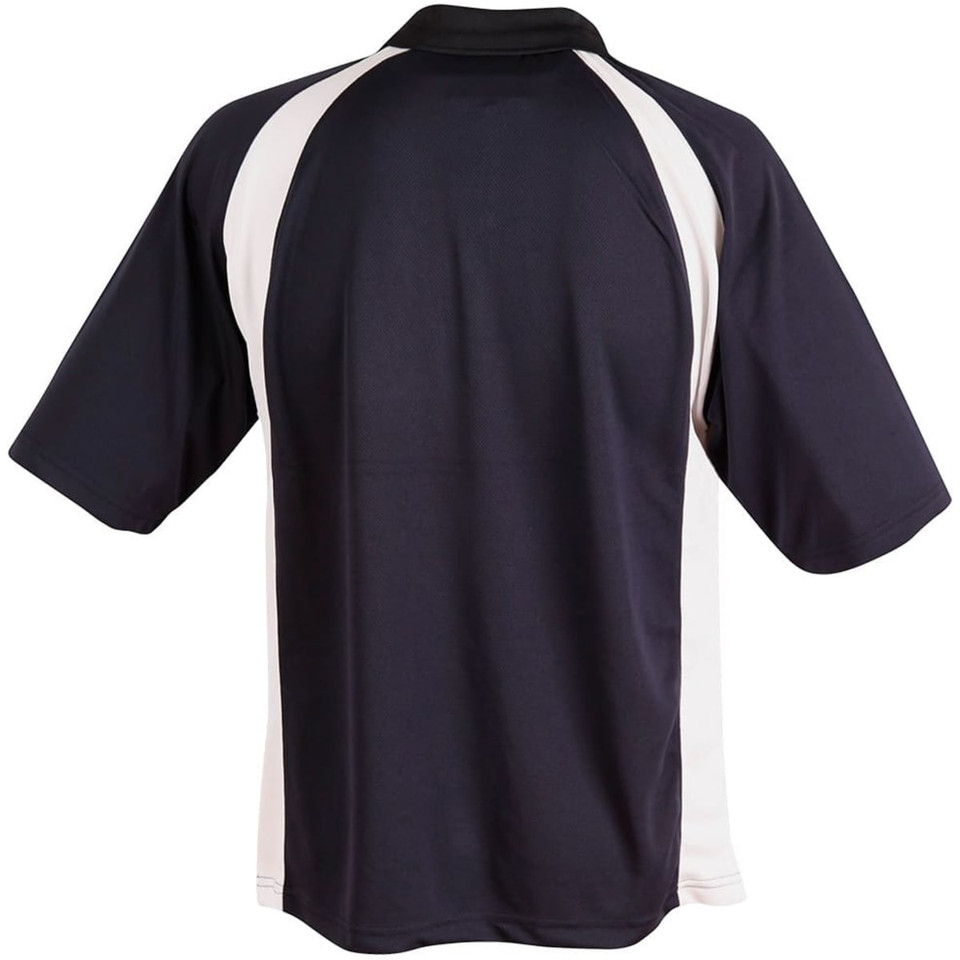 Men's CoolDry Micro-mesh Contrast Colour Polo