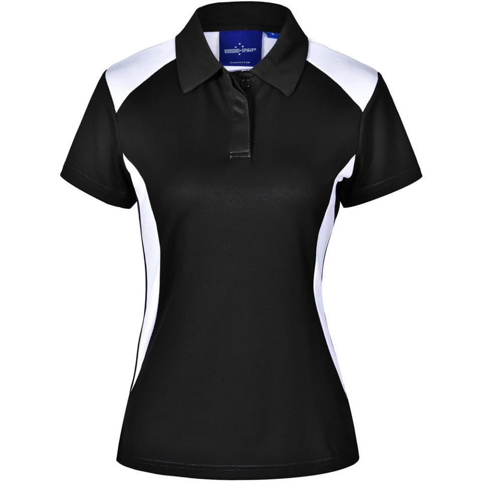 Ladies' Truedry S/S Contrast Polo