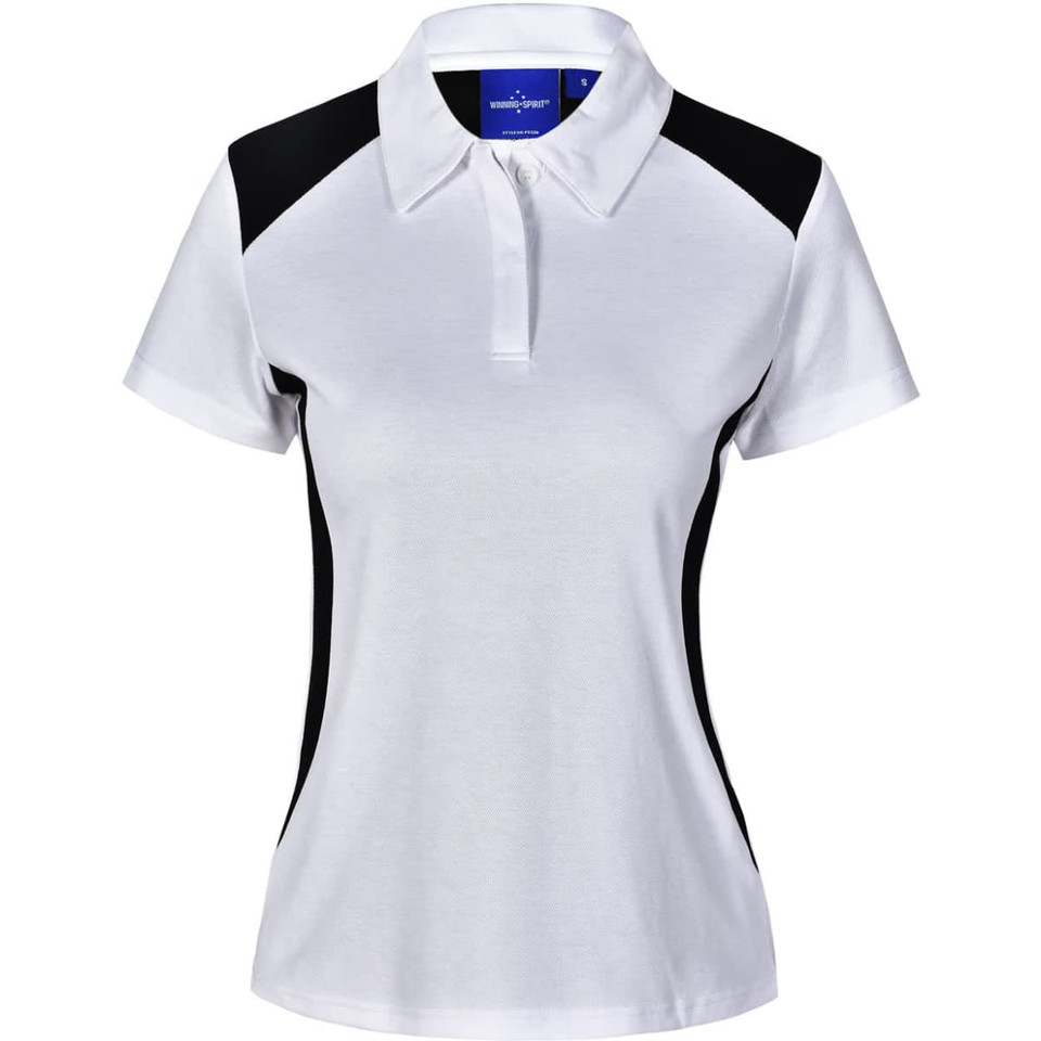 Ladies' Truedry S/S Contrast Polo