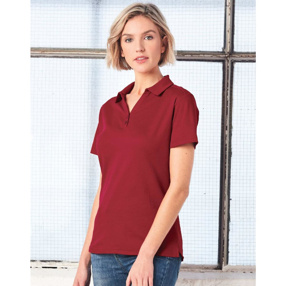Ladies' Cotton Back Truedry S/S Polo