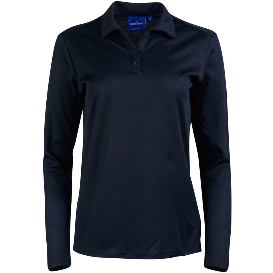 Ladies' Cotton Back Truedry L/S Polo