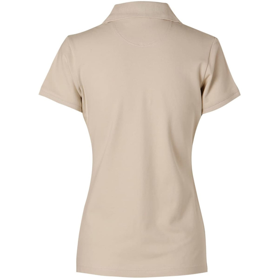 ladies S/S pique polo