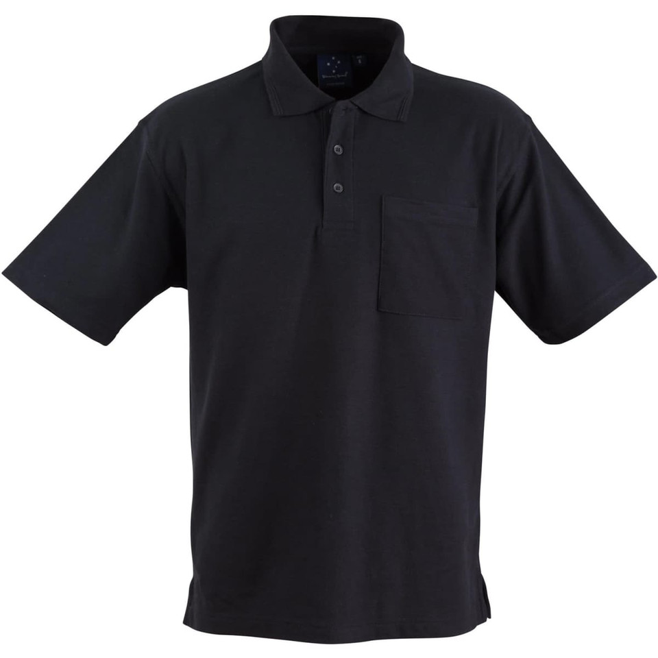 Pocket short sleeve polo