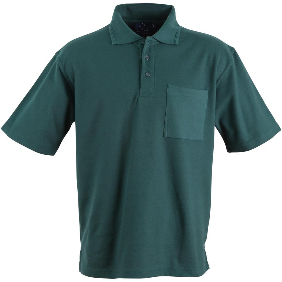 Pocket short sleeve polo