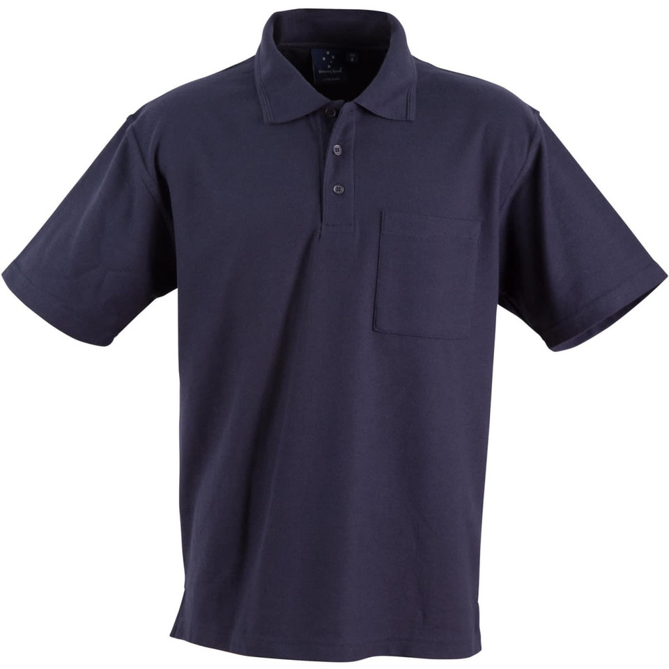 Pocket short sleeve polo