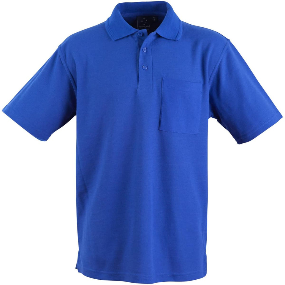 Pocket short sleeve polo