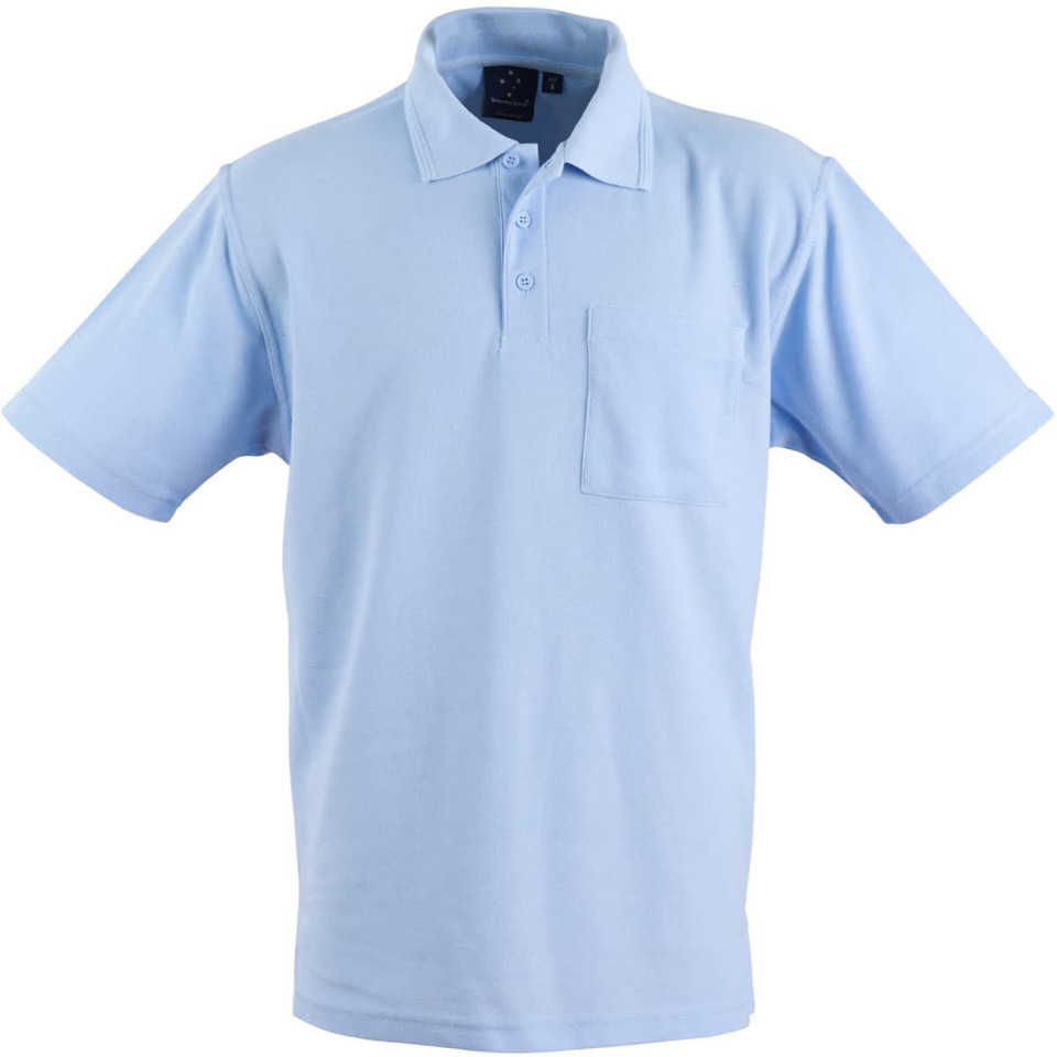 Pocket short sleeve polo