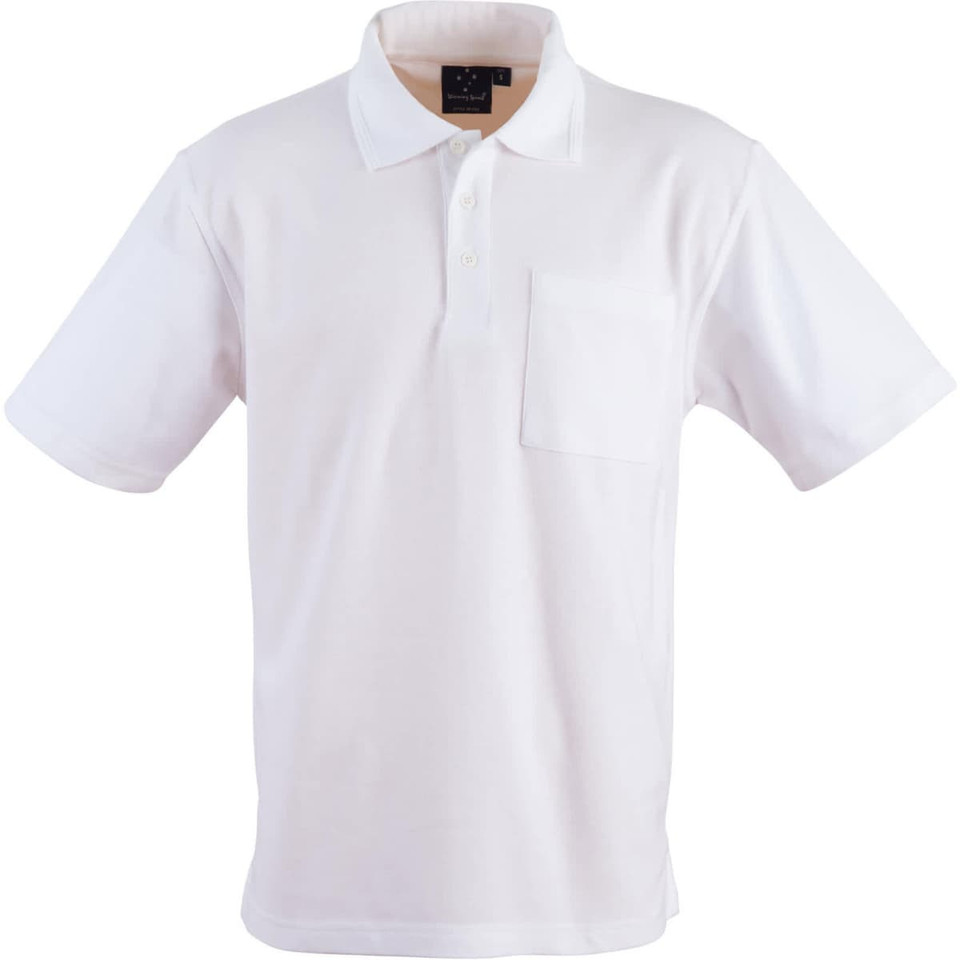 Pocket short sleeve polo