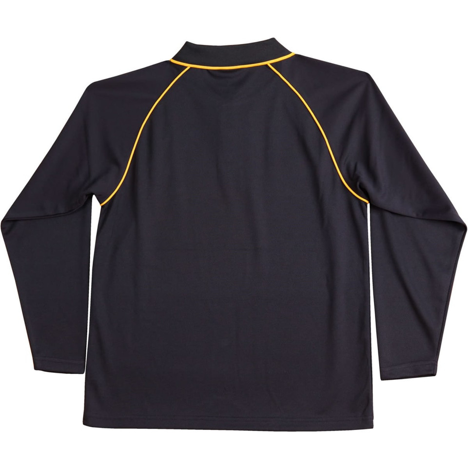 Men's cooldry raglan L/S polo