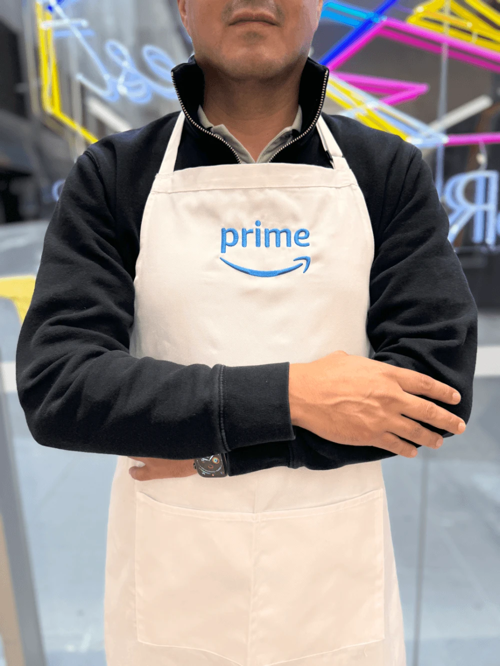 Prime Brand Logo Embroidery Apron 