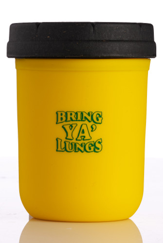 Re:stash x The Smokers Club - Bring Ya Lungs Mason Stash Jar (8oz)