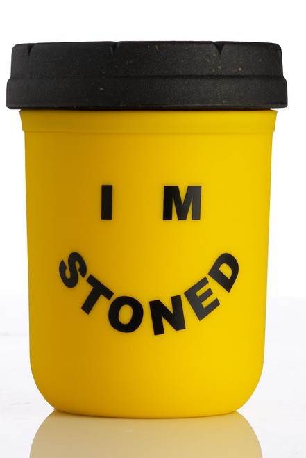 Re:stash x The Smokers Club - Im Stoned Mason Stash Jar (8oz)