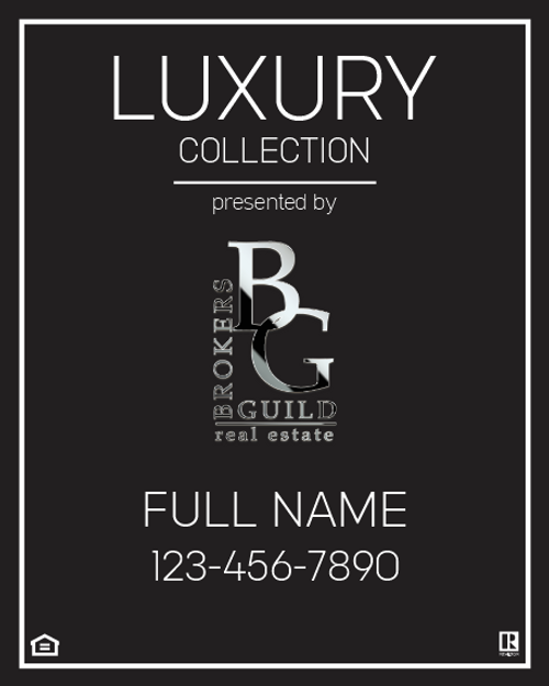 For Sale Yard Sign - Luxury