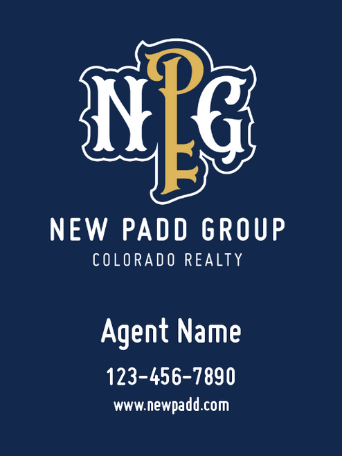 Agent Branded Window Sign