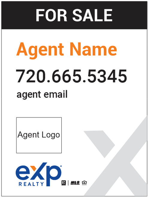 EXP - Agent Logo - Window Sign