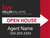 KW Open House Sign Black/Red 24''W x 18''H