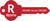 #R1 - Redfin Key Shaped "Home Sweet Home" Sign, 29''W x12''H - Red