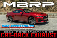 MBRP 3-Inch Cat-Back Exhaust System for 2024+ Ford Mustang GT