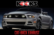 KOOKS Headers And Exhaust OEM Cat-Back Exhaust: 2011–2014 Ford Mustang GT