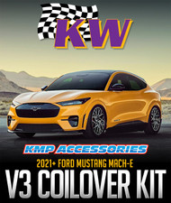 KW Suspensions V3 Coilover Kit: 2021+ Ford Mustang Mach-E